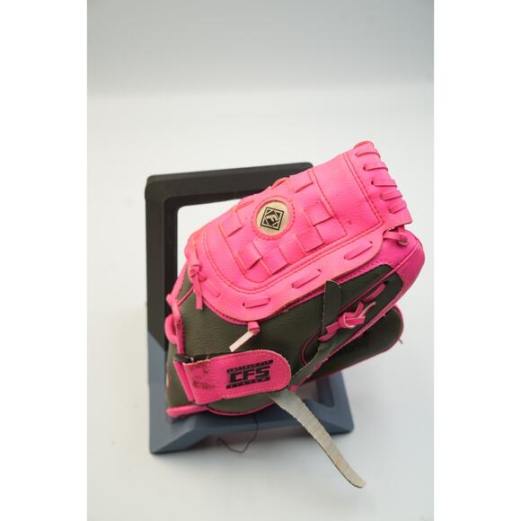 Franklin Pink & Grey CFS 22700 10.5 " Left Hand Softball Fielder Glove - Picture 7 of 8